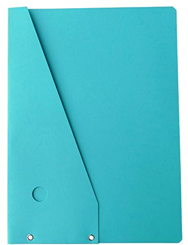 Dreiecksmappe, blau, 100er Pack