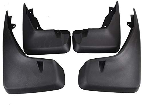 Xukey Paraspruzzi auto sagomati per Land Rover Freelander 2/LR2 08ON, parafanghi anteriore e posteriore, set da 4 pezzi