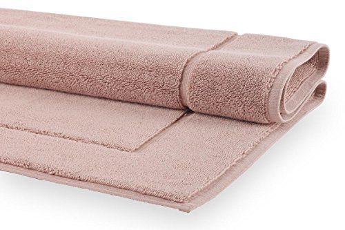 Aquanova Badteppich Altrosa Dusty Pink London 60x60 60x100 70x120, Größe:70x120