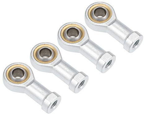 sourcing map 10 mm Stangenendlager M10 x 1,5 mm Stangenenden Kugelgelenk Innengewinde Rechtsgewinde 4 Stück