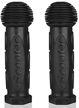 WYK A Pair Rubber Scooter Handle replacement grip for Mini or Maxi Micro Scooter (Black)