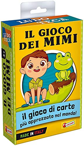 Liscianigiochi- Ludoteca Le Carte dei Bambini, Il Gioco dei Mimi, Multicolore, 89130, 4-99 anni