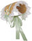 COSDREAMER Chicas Mujeres Tea Party Sun Hat Lolita Flores Ribbons Sombreros de Paja Multicolor (Verde Claro)
