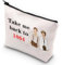 G2TUP Vampire Diaries Damon/Stefan Salvatore 1864 Reißverschluss-Tasche Take Me Back to 1864 Originals Fandom Geschenk, Take Me Back to 1864,