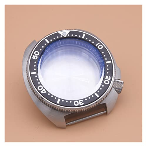 YANGQI yaoqijie Caso de Reloj NH35 Caso Compatible con Seiko skx007 skx009 Srpd Compatible con 4R35 NH35 NH36 Movimiento Hombre Reloj de Cristal de Zafiro Lasting (Color : Black 1)