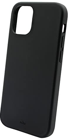 Puro ICON-Hülle aus flüssigem Silikon, kompatibel mit iPhone 12, iPhone 13, iPhone 11, iPhone 6 / 6s / 7/8 / SE; sanfte Berührung; antibakterielle Behandlung; Mikrofaser innen
