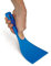 Spatule Queue flexible 10 cm en matériau antichoc couleur bleu