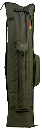 Tandem Baits Enforcer Holdall Angeltasche Angelrute Karpfenruten-Tasche für Dreiteilige Rute Rutenfutteral Karpfen Angeln Tasche Karpfen Fischen Zubehör Ruten- und Rollenschutz Angelzubehör 12 Fuß