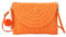 Syrads Sac à main d'embrayage de soirée en paille pour femme Sac à main de plage d'été Sac d'enveloppe tissé en paille,Orange C
