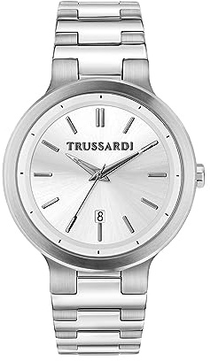 Trussardi Herrenuhr, Uhrzeit, Datum, Analog, Loud-Kollektion – R2453164003