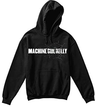 Machine Gun Kelly Kapuzenpullover Cracked Glass Logo Nue offiziell Unisex XL