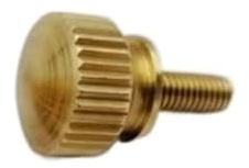 SYLALE 2-5 pièces M3 M4 M5 M6 serrer à la Main vis moletées en Laiton cuivre Torsion boulons moletés Ordinateur Chass Boulon vis à Oreilles A1 (Color : 6mm, Size : M3 5pcs)