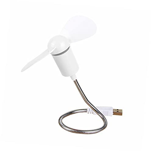 Alipis Ventilador De Coche Mini Ventilador USB De 4 Piezas Cuello De Ventilador Pequeño De Oficina Tpe Refrigerador Portátil