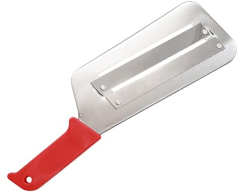 kesurpae Müheloses Schneiden und Zerkleinern von Gemüse. Edelstahl Kohl Handschneider, Kohl Hand Zerkleinerer Messer, multifunktional, Rot