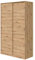 Armario Enzo 2 Puertas Correderas Dormitorio Color Roble Nodi 200x120x50 cm