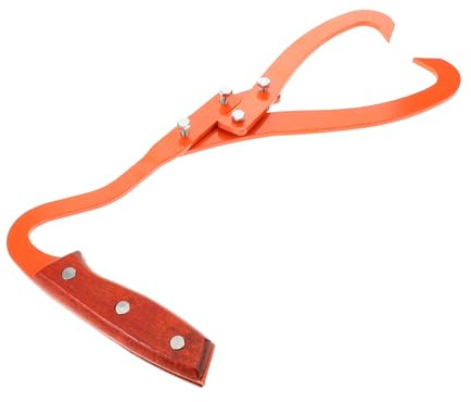 BUGUUYO Pince À Troncs Portable Et Robuste Pour La Manutention De Blocs De Bois En Extérieur