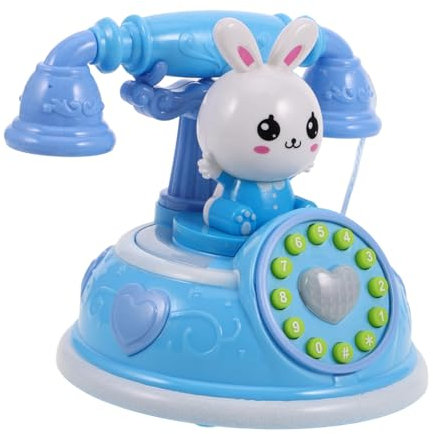 Toyvian Kindertelefon Retro Mit Wählscheibe Spielzeug Telefon Ab 2 Jahren Für Kreatives Rollenspiel Mit Realistischem Design Und Mehreren Interaktiven Spielmodi