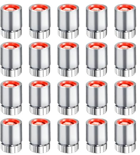 NHQZ 20 Pezzi Mini Led, Luce Led Piccola Con Batteria, Micro Luci Led, Piccola Lampada Giocattolo, Luci Led A Batteria Adatta Per Decorare Le Case Delle Bambole(Luce rosso,C)