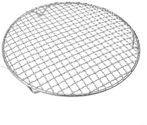 13–35 cm rundes Kühlgestell, 201 Edelstahl-Backrost, Draht-Ofenroste zum Backen, Kochen, Dämpfen, rundes Kochblech, Grillrost, Luftfritteusen-Zubehör (13 cm)