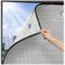Fensterfolie Sonnenschutzfolie Sichtschutz Wärmeisolierung Doppelte Aluminium Isolierfolie Mit Saugnäpfen Für Fenster Verdunkelungsfolie Thermische Selbstklebend Sichtschutzfolie(100x140cm)