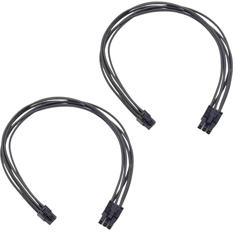 DIEKE Câble d'alimentation 6 broches vers PCIE 6 broches pour carte graphique 6 broches de remplacement pour câble graphique de bureau