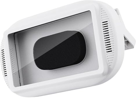 KASFDBMO Global Badezimmer-Handyhalterung, Sicherheitsverriegelungsmechanismus, IPX6, Wassersicherheitsdrehung, für Streaming, Service, Videoplattform, Broadcasting, Addons, Saugnapf, Telefonhalterung