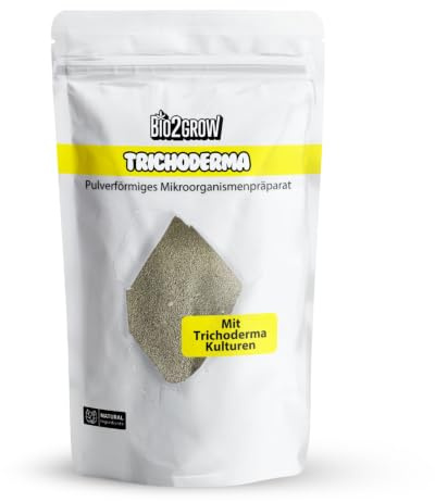 Bio2Grow Trichoderma 50 g – Mikroorganismenpräparat mit Trichoderma & Mykorrhiza Kulturen