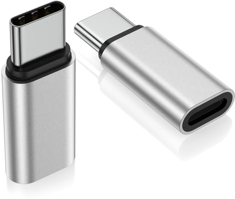 kigpozi 2 Stück Lightning auf USB C Adapter, PD Schnelles Datenübertragung