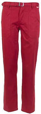 Planam 0621048 MG 290 Bundhose, Mittelrot, Größe 48