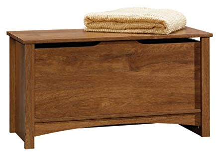 Sauder 412221 Shoal Creek Storage Chest, Oiled Oak® Finish