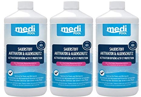 Medipool Sauerstoff Aktivator und Algenschutz 3X 1 L