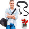Porte-Casque de Moto EZ GO – L’Accessoire Indispensable Moto, Mains-Libres de Porter Un Casque, Motard transportant Une Sangle Durable.