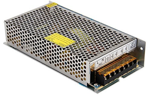 OYYTRAFO Transformador CC 12V 15A 180W, fuente de alimentación conmutada, fuente de alimentación para tiras LED, impresoras 3D y otros dispositivos con CC 12V