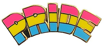Pansexual Pride LGBT Gay Lesbian Enamel Lapel Pin Badge