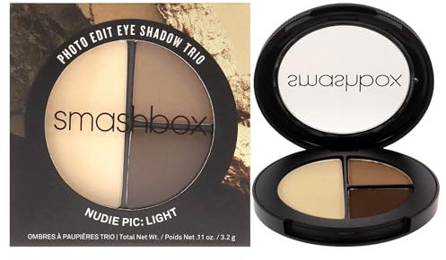 Smashbox Photo Edit Augen Ultra-Tragbare Lidschatten Trio -Nudie Pic:Hell- 0.11oz/3.2g