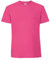 Fruit of the Loom Mens Ringspun Premium Tshirt (M UK) (Fuchsia)