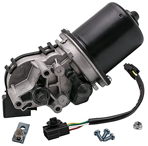maXpeedingrods Scheibenwischermotor Wischermotor Vorne für Renault Twingo C06 Kasten S06 MK I II 1.2 16V, 7701036015 7701207936