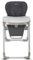 Inglesina My Time Hochstuhl, Pepper, Verstellbar von Geburt bis 36 Monate, Faltbar, Modernes Design, Höchster Komfort und Hygiene