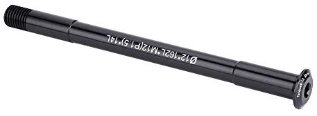 Dilwe Fahrrad Gabel Achse, Aluminiumlegierung Fahrrad Vorderradgabel Welle Naben Rohr Gabel Steckachse Hebel Zubehör für Rennrad, Mountainbike(ø12*162L*M12(1.5 * 14L)