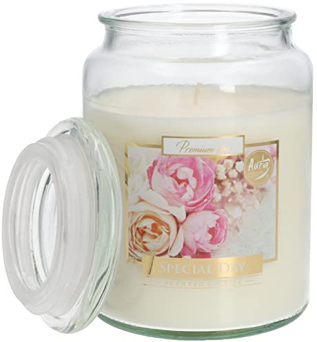 KOTARBAU® Duftkerze Duft Groß im Glas mit Deckel Special Day Geschenkidee Aromatherapie Dekorations-Kerzen Brenndauer bis zu 100 Stunden