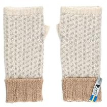ÖJBRO VANTFABRIK Arm Warmers, Pulse Warmers, One Size, 100% Merino Wool, Various Models, Knitted Warm Soft, Made in Sweden, Skaftö Snö, Medium