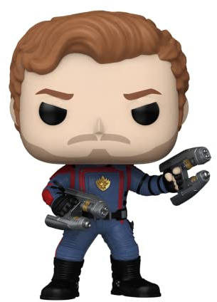 Funko POP! Marvel: Guardians of the Galaxy 3 - Star-Lord | Offizielles Superheroes Merch - Vinyl Sammelfigur als Regal Deko - Geschenkidee zum Geburtstag für Fans und Sammler