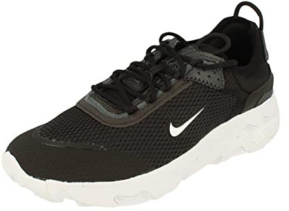 NIKE React Live GS Running Trainers CW1622 Sneakers Shoes (UK 5.5 us 6Y EU 38.5, Black White Smoke Grey 003)