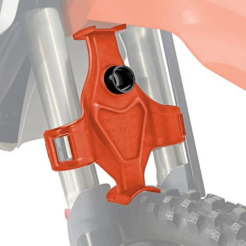 Protezione universale per forcella della moto da cross, supermoto, enduro, pit bike, arancione