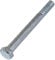 Boulon galvanisé 8,8 tête hexagonale 24 mm semi-fileté M16 x 160