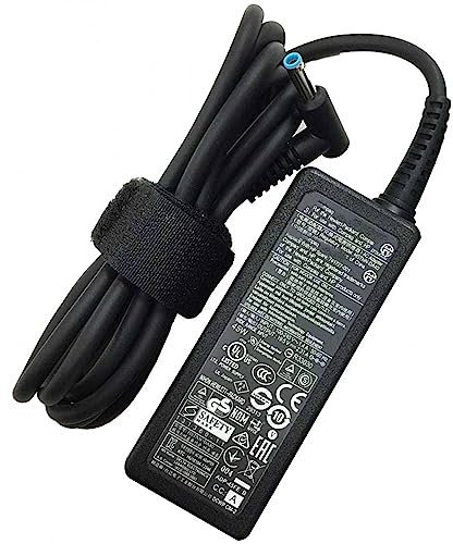 Simpletek - Alimentatore Notebook Compatibile con HP | 19.5V - 2.31A - 45W | 4,5x3,0mm | Stream 11-d011wm 11-d020nr 13-c002dx 13-c010nr 13-c020nr 13-p110nr 13-p120nr 13-p111nr (Ricondizionato)