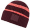 Ziener Herren Indri Mütze/warm, gestrickt, dreifarbig, Velvet red, S