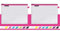 Leitz WOW Reise Zip-Beutel, durchsichtig, Ideal zur Organisation auf Reisen und im Handgepäck, Kosmetiktasche, Groß, 30 x 23 cm, Pink, 40260023 (Packung mit 2)