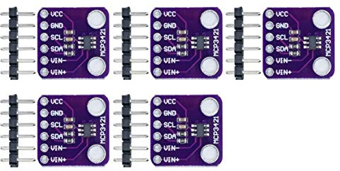 TECNOULAB 5 Stück Delta-Sigma I2C SOT23-6 MCP3421 ADC-Modul für PICkit Serial Analyzer