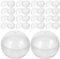 Alipis 100 Pcs Boules De Loterie Boules De Bingo Remplissables Boules De Tombola en Plastique Transparent Balles Cadeaux Rondes Boules De Capsule Vides pour Machine À Griffes
